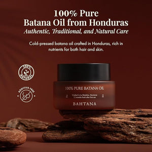 100% Pure Batana Oil - Nourishing Hair &amp; Skin Treatment for Growth, Strength &amp; Moisture- Batana Oils for Soft, Shiny Hair &amp; Glowing Skin- Oil for Daily Use- Restores Hairs &amp; Skins Natu
