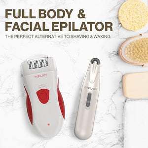 Epilady Legend 4th Generation and Epilady Esthetic Facial Epilator - Bundle Kit Value Pack