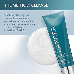 Lancer Skincare The Method: Cleanse Face Cleanser Daily Face Wash with Salicylic Acid Normal-Combination Skin 2 Fluid Ounces