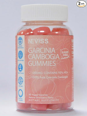 NEVISS Sugar Free Garcinia Cambogia Gummies, 2 Pack