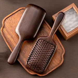 Wood Hair Brushes Air Cushion Hair Combs Scalp Massagers Hair Combs Styling Tools Women Massage Hairbrush