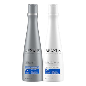 Nexxus Shampoo and Conditioner Therappe &amp; Humectress 2 Count for Dry Hair Care With Proteinfusion Blend for 24-hour Moisture 13.5 oz