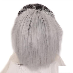 Hair Accessories 1 Pack Synthetic Messy Bun with Elastic Rubber Band Wig Straight Hair Ponytail Extensions Hair Bun for Women Hair Pieces For Women(01)