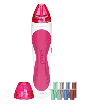 PMD Personal Microderm Pro - At-Home Microdermabrasion Machine with Kit for Face &amp Body Exfoliating Crystals and Vacuum Suction for Fresh Radiant Skin &amp High Low Speed Option(Pack of 1)