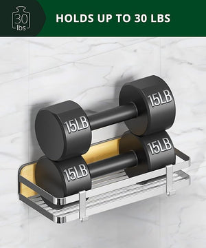 ROYAL CRAFT WOOD Premium Foldable Bathtub Tray - Expandable Bath Tray for Tub - Luxury Bathtub &amp Bathroom Accessories 2-Pack