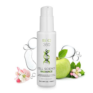 StyleCraft SC360 Cell Science Shine Enhancing Hair Oil - Lightweight Non-Greasy Serum with Apple Cell Extract Argan Jojoba &amp Grape Seed Oils ? Softens Adds Shine &amp Nourishes - 100ml