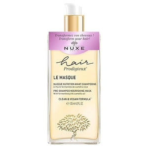 Nuxe Hair Prodigieux Pre-Shampoo Nourishing Mask. Intense Repair &amp Shine Treatment with Jojoba and Argan Oil Silicon Free 4.2 Fl Oz