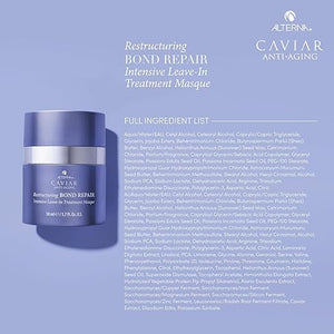 Alterna Haircare CAVIAR Anti-Aging Restructuring Bond Repair Intensive Leave-In Treatment Masque 1.7oz | Repairs, Strengthens and Protects Damaged Hair
