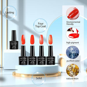 Nail Polish Kit with UV Light 25 Colors Gel Polish Starter Kit