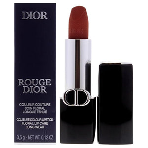 Dior Rouge Velvet Lipstick - 100 Nude Look by Christian for Women - 0.12 oz Lipstick (Refillable)