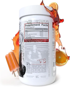 5% Nutrition FullAF Pre-Workout | Stim-Free with Massive Pumps | L-Citrulline L-Taurine Nitrosigine GlycerSize (Push Pop)