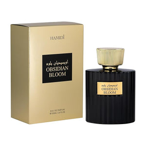 Hamidi H Womens Obsidian Bloom Eau de Parfum ? Luxury Long-Lasting Arabian Fragrance for Her ? Oriental Floral Scent ? 3.38 Oz Perfume Spray