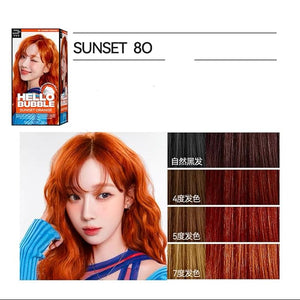 Hello Bubble Hair Color, Color Dyeing Kit (8O)