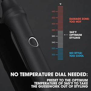 ghd Curve¢ç Professional Hair Curling Irons &amp; Wands | Soft Waves, Classic and Tight Curls | 0.5 ?1.5 Inch Barrels¡¯ | 365¨¬F Styling Temp Preventing Heat Damage + Auto Sleep Mode