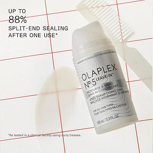 Olaplex N¨¬. 5 Leave-In Conditioner: Moisturizes &amp; Mends Split Ends | Reduces Breakage &amp; Repairs, Protects Damaged Hair | For Coily, Curly, Straight, and Wavy, Stocking Stuffers, 100 mL / 3.3 F