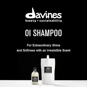 Davines OI Nourishing Shampoo for All Hair Types Adds Silky-Smooth Shine &amp Volume Softens And Restores Chemically Treated Hair