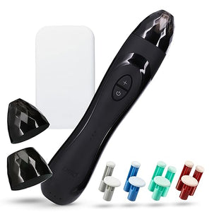 PMD Beauty Personal Microderm Elite Microdermabrasion Machine Kit for Face Body-Exfoliating Crystals and Vacuum Suction for Fresh Radiant Skin-Three Speed and Suction