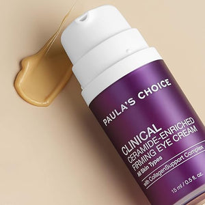 Paula's Choice CLINICAL Ceramide Firming Eye Cream with Vitamin C and Retinol for Fine Lines Wrinkles and Loss of Firmness