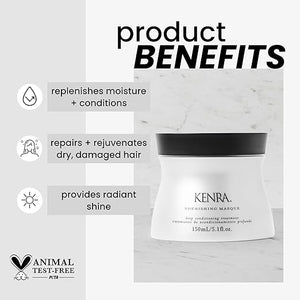 Nourishing Masque | Deep Conditioning Treatment | Replenishes Moisture &amp Conditions | Repairs &amp Rejuvenates Dry Damaged Hair | Provides Radiant Shine| All Hair Types