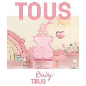TOUS Baby Cologne for Boys and Girls. Fresh Powdery Perfume Gentle Scent for Babies &amp Toddlers. Ideal Baby Gift 3.4 Fl Oz