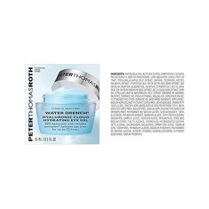 Peter Thomas Roth | Water Drench¢ç Hyaluronic Cloud Hydrating Eye Gel | Hyaluronic Acid Gel With Caffeine, for Fine Lines, Wrinkles, Under-Eye Puffiness and Dark Circles