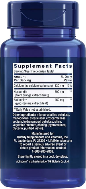 Life Extension AMPK Metabolic Activator* Hesperidin G. pentaphyllum Fight unwanted Belly Fat Target Overall Fat Gluten-Free Vegetarian 1-Daily Non-GMO 30 Tablets
