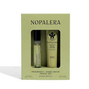 Nopalera Bosque M?stico Gift Set ? Cactus Hand Cream and 10ML Eau de Parfum ? Clean Fragrance &amp Hydration Duo ? Inspired by Mexico¡¯s Forests Vegan &amp Cruelty-Free