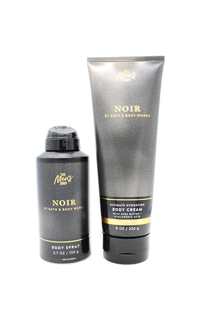 Generic Noir, BBW Bath and Body, Bundle Set of Body Spray and Body Cream