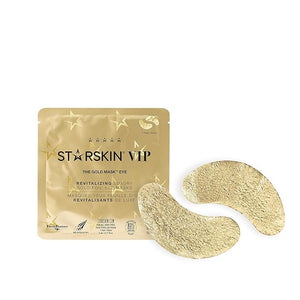 STARSKIN VIP Gold Mask Eye 5 Pack Gold Undereye Mask Patches Eye Masks for Puffy Eyes and Wrinkles Revitalizing and Hydrating Eye Patches For Dark Circles Under Eye Treatment Korean Skincare