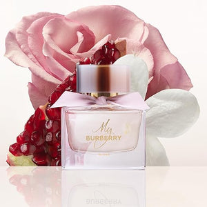 BURBERRY My Blush Eau de Parfum ? Women's Floral Perfume ? With Notes of Pomegranate Rose Jasmine &amp Wisteria Accord ? Long Lasting Fragrance