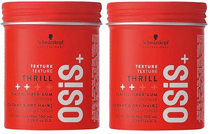 OSiS+ Thrill Fibre Gum - Medium Hold Flexible Style Control with Natural Shine