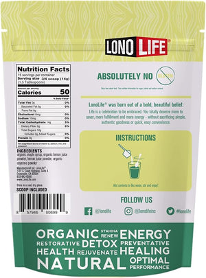 Cleanse Co- Master Cleanse Lemonade - Detox Lemonade Diet Powder - Organic, Gluten-Free - 8 oz Bulk Package- 15 Servings