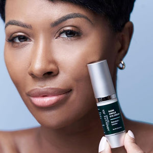 AbsoluteJOI Dark Circle Eye Cream with Bakuchiol and Licorice for Brightening Puffiness &amp Fine Lines - Gentle Formulation for All Skin Types Including Sensitive Skin - 0.5 Oz