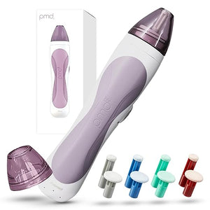 PMD Personal Microderm Pro - At-Home Microdermabrasion Machine with Kit for Face &amp Body Exfoliating Crystals and Vacuum Suction for Fresh Radiant Skin &amp High Low Speed Option(Pack of 1)