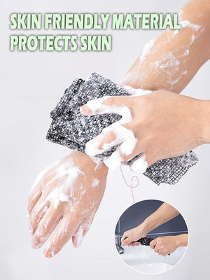 Blissal Exfoliating Shower Towel, Blissal Exfoliating Washcloth, Loofah Cloth 2/4PCS Blissal Exfoliating Towel, Men Or Women (4 PCS Mix)