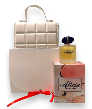 ALICIA D'LUJO ESTUCHE DE REGALO (PERFUME+CARTERA) (WHITE PURSE)