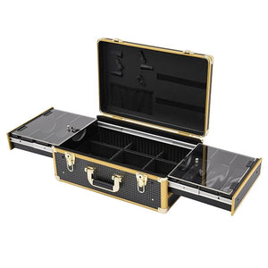 Beauty Salon Barber CaseHair Stylist Tool Kits OrganizerProfessional Barber Travel Carry Case for Hair Scissors Tools Hair Stylist Pet GroomeBarber Carrying Case with Code Lock