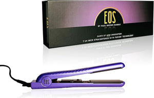 Paul Brown Hawaii Flat Iron | Silky Smooth Professional-Quality Styles (1.25-inch EOS Purple)
