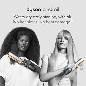 Dyson Airstrait¢â Straightener, Wet to Dry Hair Straightener, No Heat Damage, No hot Plates, All Hair Types