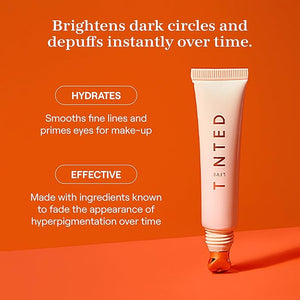 Live Tinted Superhue Brightening Eye Cream - Instantly Refreshes and Brightens - Hydrating &amp; Soothing - Cooling Applicator - Niacinamide &amp; Vitamin C 0.5 fl oz