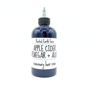 Rosemary Apple Cider Vinegar Hair Rinse - Herbal Infused ACV and Aloe Vera - 8 fl oz