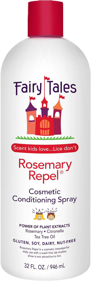 Fairy Tales Rosemary Repel Daily Kids Conditioning Spray REFILL? Kids Like the Smell Lice Do Not 32 fl oz. (Pack of 1)