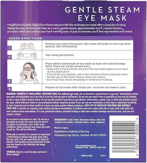 Import from Japan Megurism Gentle Steam Hot Eye MaskHeated Eye Mask Warm Compress for EyesPack of 12Relaxation Gifts for Woman (12 sheet No Scent)