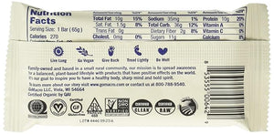 GOMACRO Organic Blueberry Cashew Butter Bar 2.3 OZ(pack of 12)