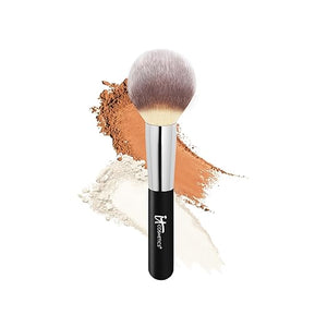 IT Cosmetics Heavenly Luxe Wand Ball Powder Brush #8 - For Face Powder Foundation - Poreless Flawless Application - Soft Bristles