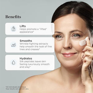 Beverly Hills MD Lift &amp Firm Sculpting Cream- Tighten &amp Tone Skin Anti-Aging Lotion for Smooth Moisturized Complexion- Lift and Smooth Face Neck D?collet? w/Silk Peptides + Aloe Vera Vit