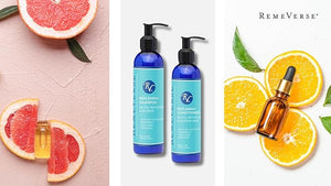 RemeVerse Replenishing Shampoo - Cleanses Scalp &amp Fortifies Follicle Strand with Redensyl Infused with Biotin for Thinning Hair and Protein for Smooth Follicle Strand - Citrus Scent Shampoo 8 Fl