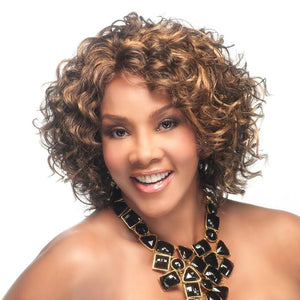 Vivica A. Fox OPRAH-2-V Synthetic Fiber PS Cap Wig in Color TP61327