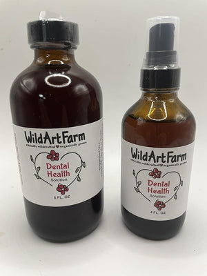 Spilanthes Based Dental Health Solution - Herbal Mouthwash Rinse &amp Gargle - Spray or Bulk Bottle (4 oz. Spray Bottle)