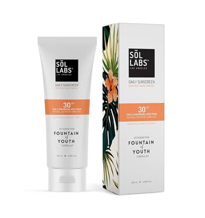 Natural Mineral Sun Screen SPF 30 for Face &amp Body ? Lightweight Hydrating &amp Moisturizing Sunscreen ? Daily Sunscreen Moisturizer No White Cast Zinc Oxide Reef-Safe Korean Skin Care